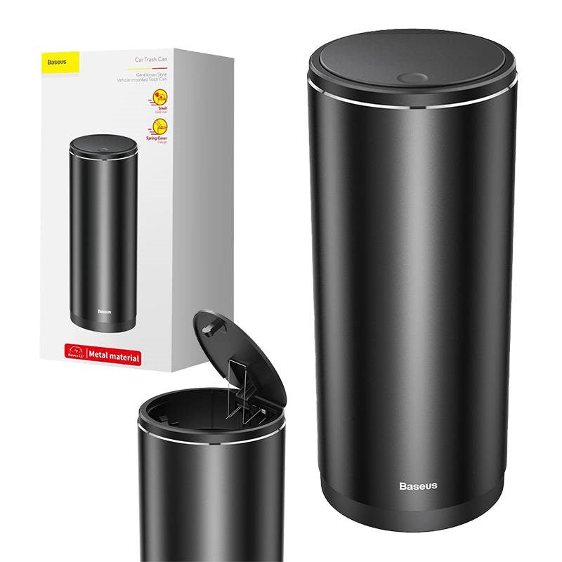 Baseus Car Waste Bin 500 ml - Black