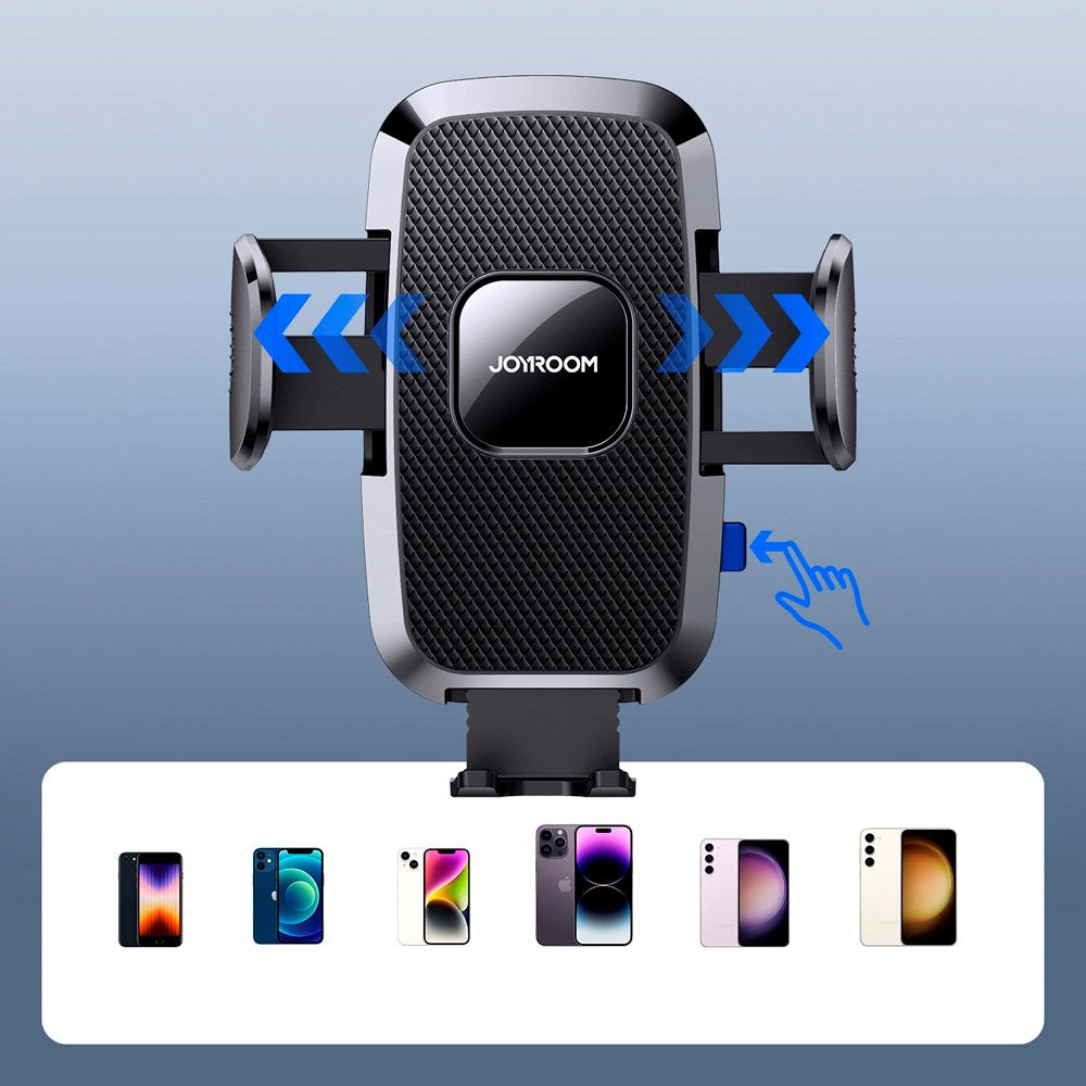 Joyroom Universal Mechanical Car Holder for Smartphone - Black