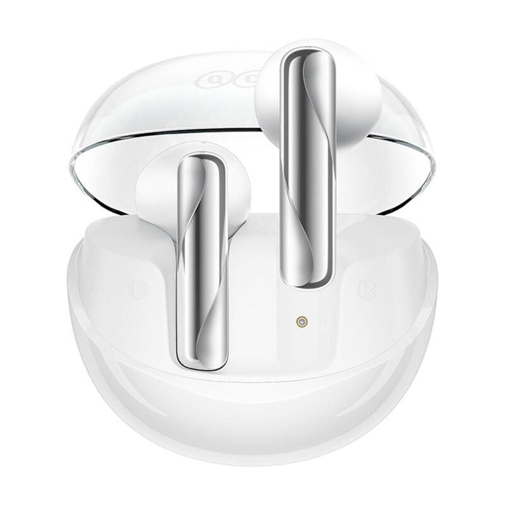 QCY AilyBuds Clear True Wireless In-Ear Headphones - White