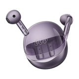 QCY AilyBuds Clear True Wireless In-Ear Headphones - Purple