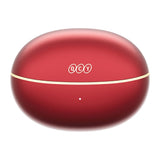 QCY Crossky Clip True Wireless Open-Ear Headphones - Red