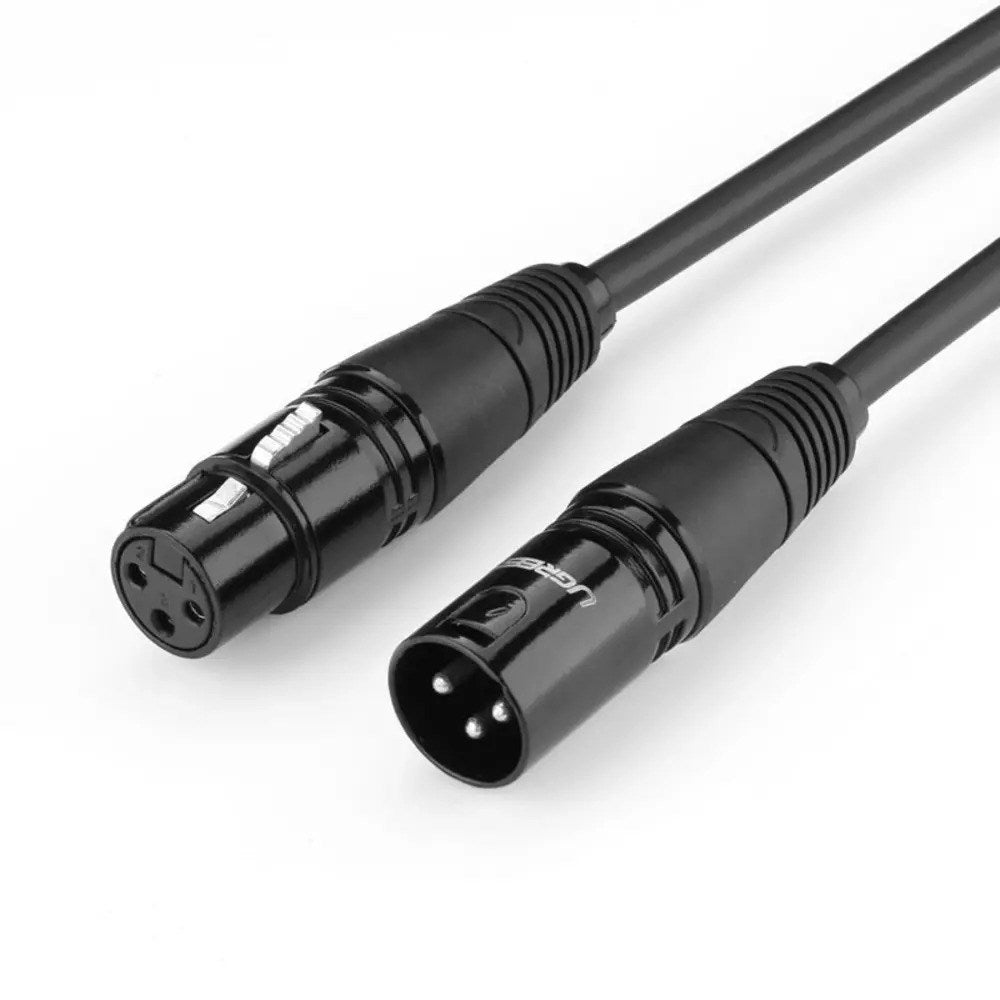 UGREEN XLR to XLR Cable - 2m - Black