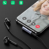 Ugreen AV154 Angled USB-C to Mini Jack Adapter - 3.5mm - Grey