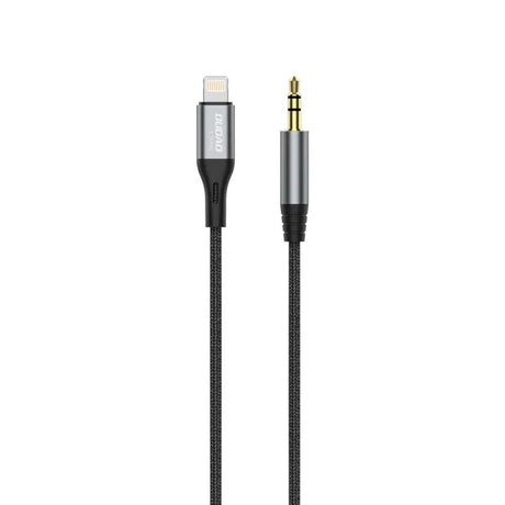 Dudao L11PRO Lightning to 3.5mm Mini Jack Cable - 1m - Grey