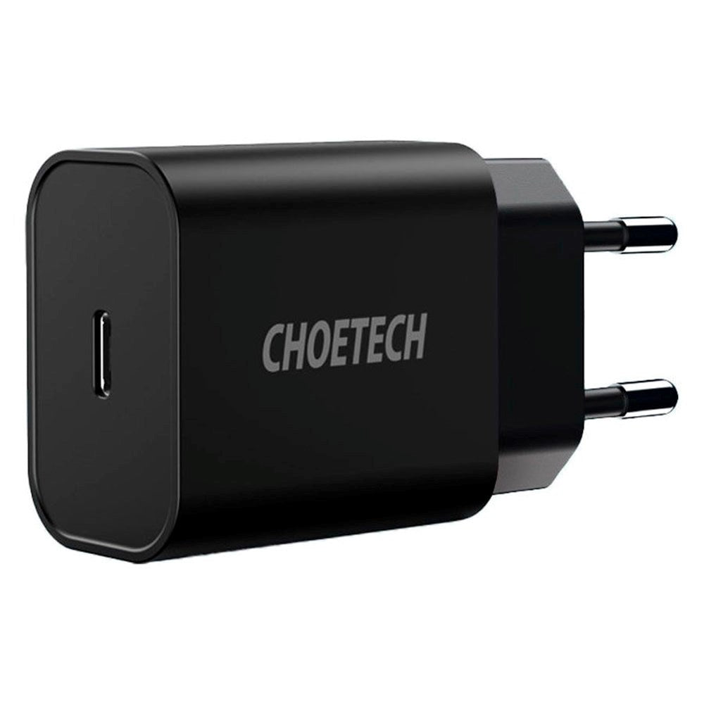 Choetech 20W Wall Charger with USB-C - Power Delivery - Black