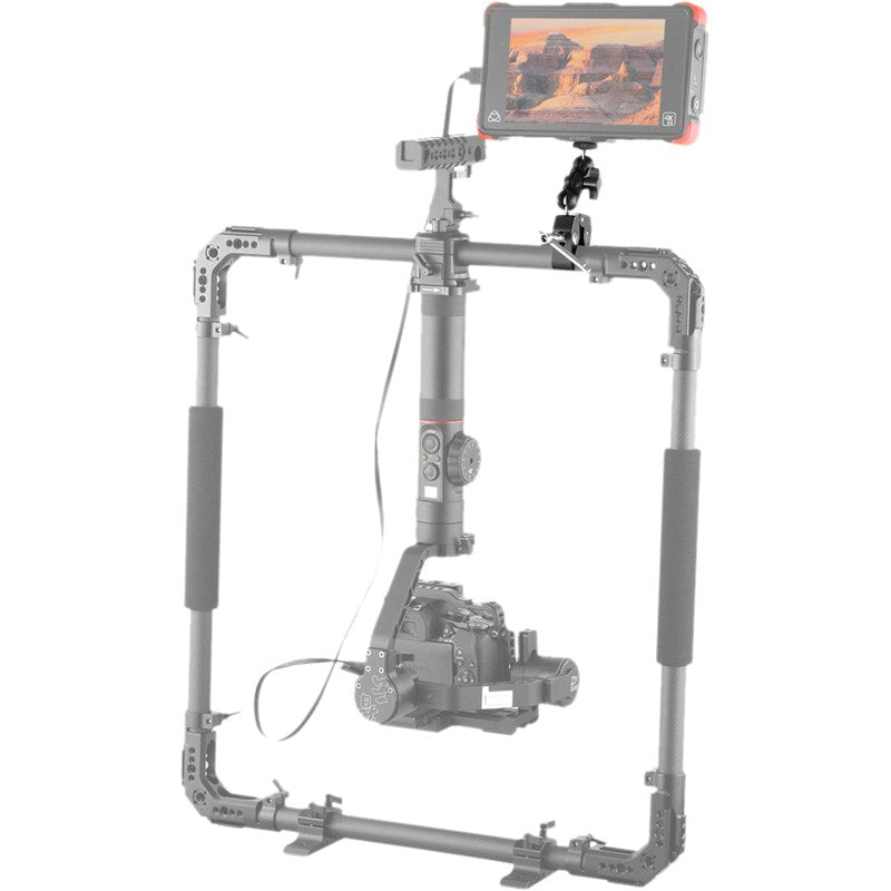 SmallRig 2164 Multifunctional Crab-Shaped Clamp with Ballhead Magic Arm - Black