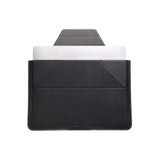 MOFT Faux Leather Laptop Sleeve & Stand - 15-16" - Black
