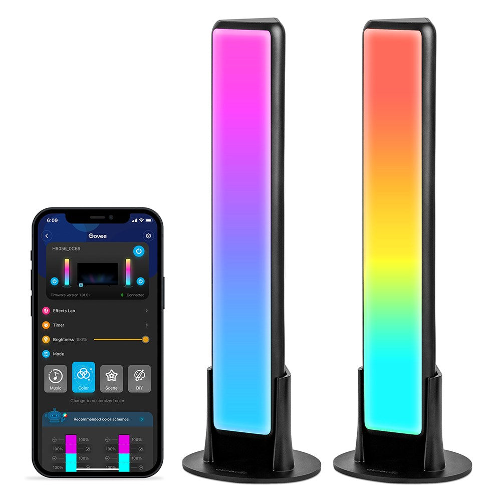 Govee Flow Plus Smart Light Bars - Black