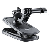 TELESIN Magnetic Clamp Mount for Action Camera - Black / Grey