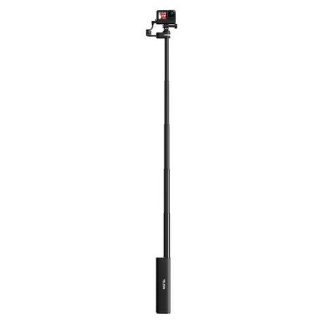TELESIN Telescopic Selfie Stick with Built-in Powerbank - Black