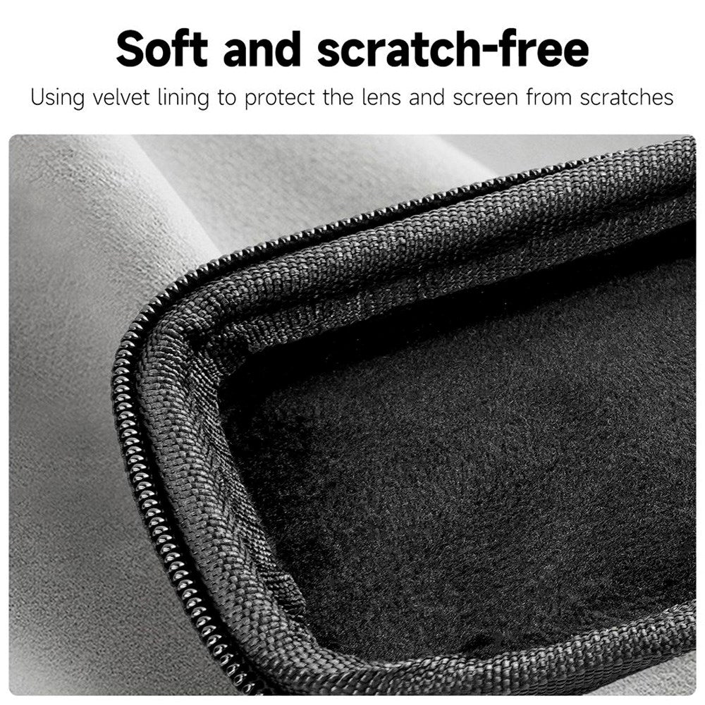 TELESIN Protective Case for DJI Osmo Action 3 / 4 / 5 Pro - Black