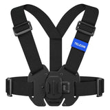 TELESIN Elastic Chest Mount for Action Camera - Black