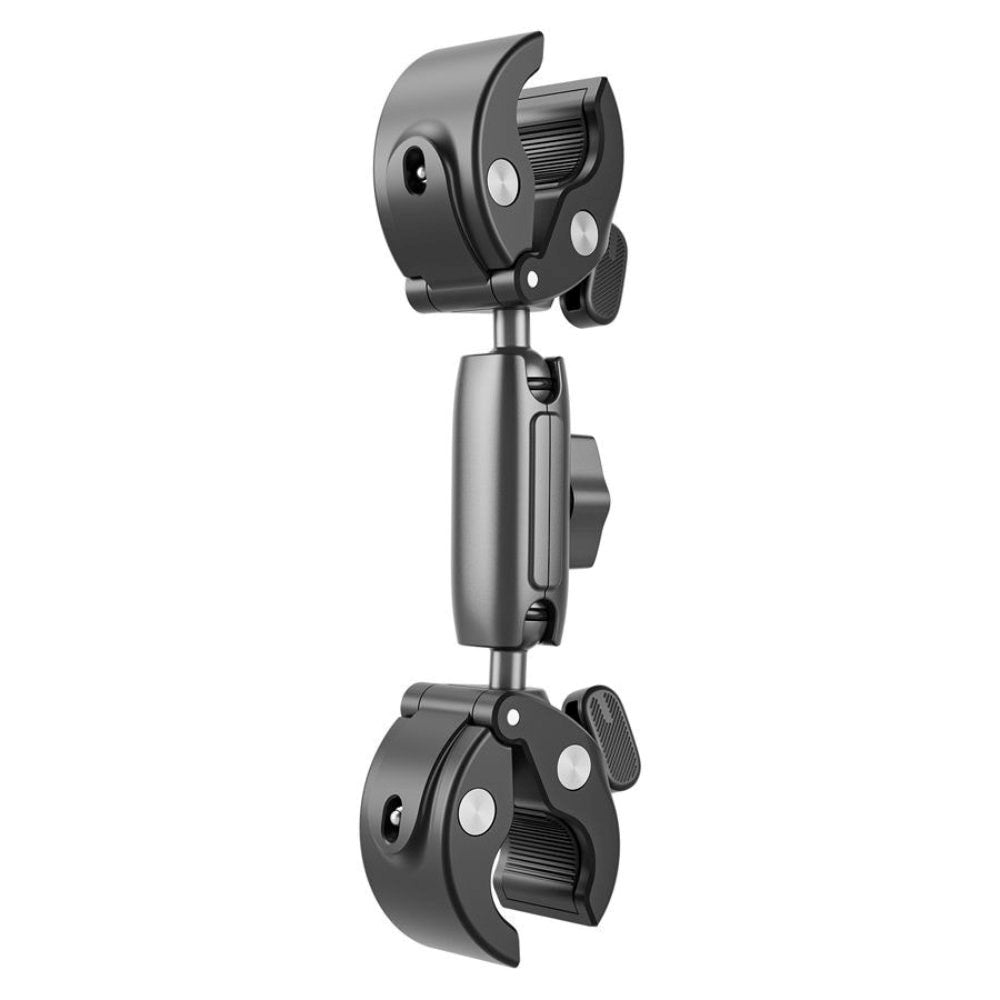 TELESIN Double Headed Mounting Clamp for Action Camera - Grey