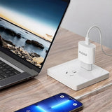 Dudao 20W PD Wall Charger USB-C incl. Cable - White