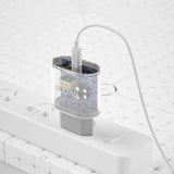 Dudao 20W PD Wall Charger USB-C incl. Cable - White