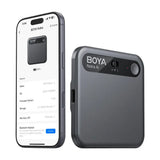 BOYA Notra Voice Recorder with AI - Black
