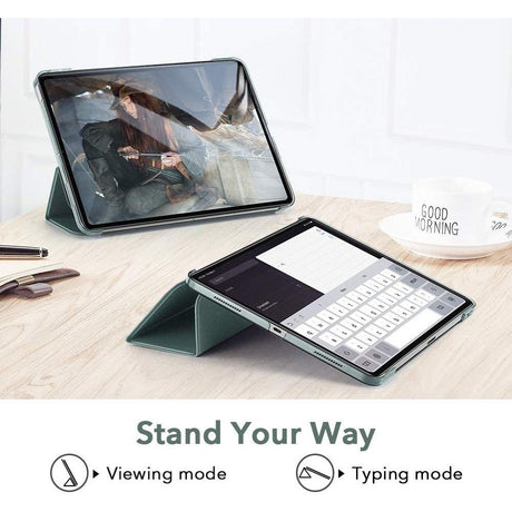 iPad Air (2022/2020) ESR Ascend Tri-Fold Case - Forest Green (DEMO)