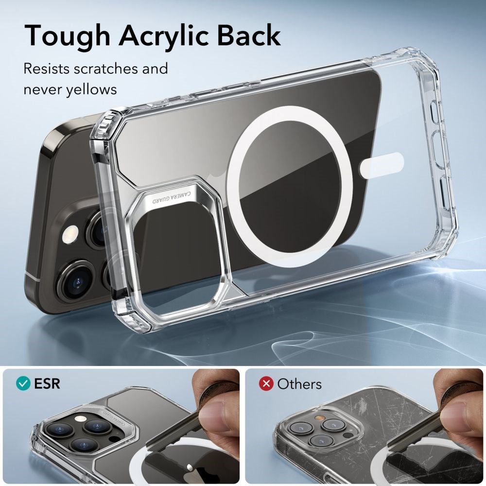 iPhone 15 Pro ESR Air Armor Halolock Case - MagSafe Compatible - Transparent