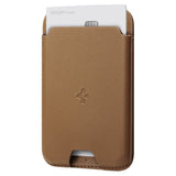 Spigen Valentinus MagSafe Compatible - Magnetic Card Holder - Brown