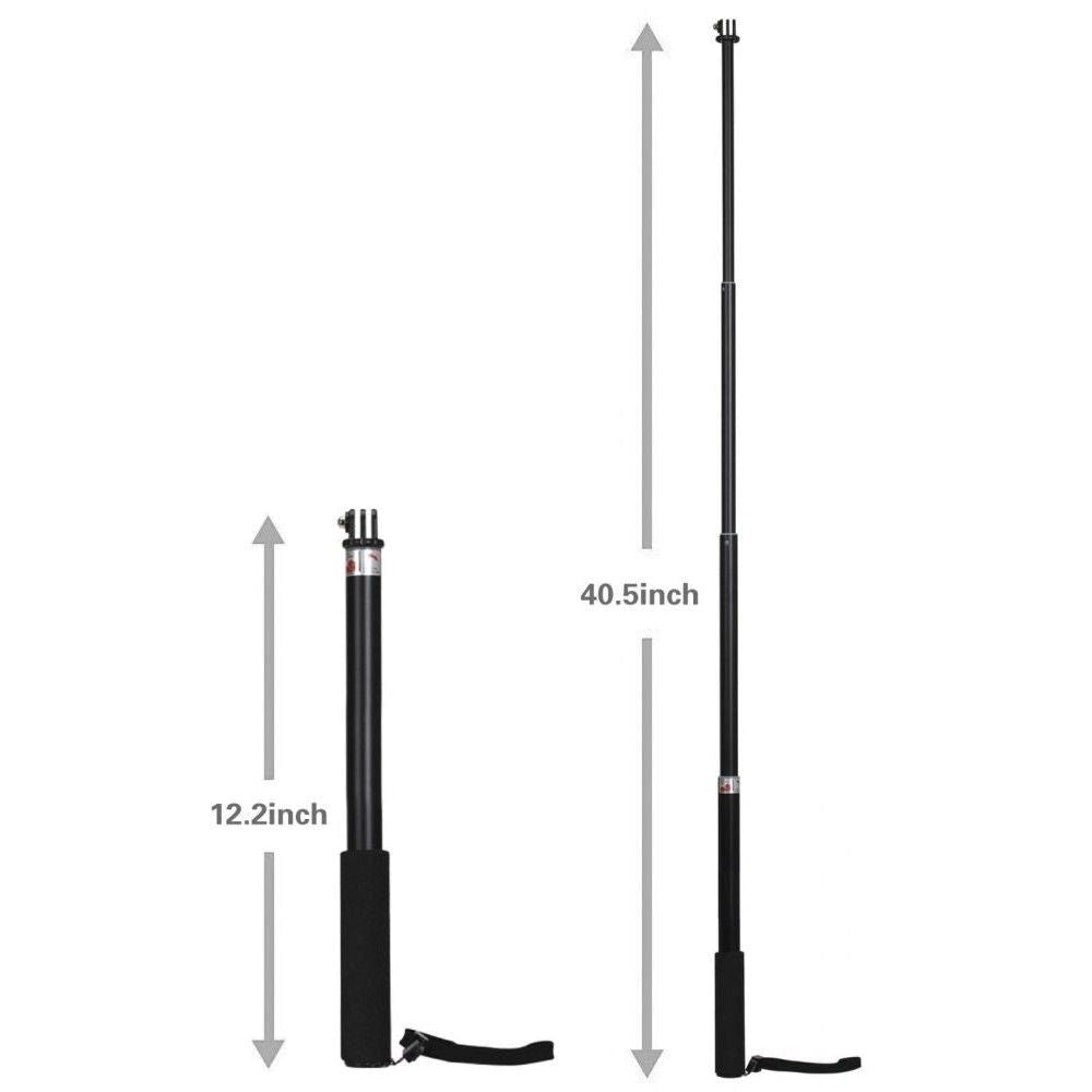 Tech-Protect Action & Compact Camera Selfie Stick - Black