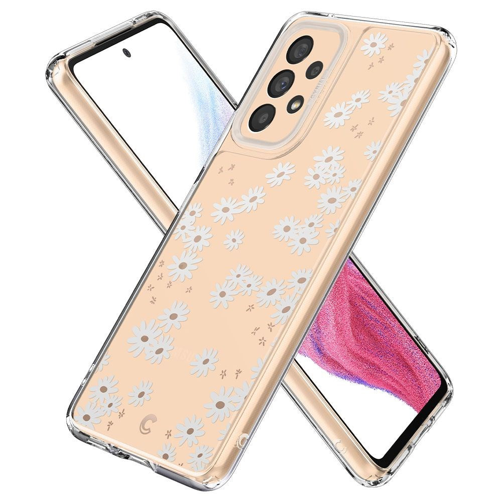 Samsung Galaxy A53 (5G) Cyrill Cecile Case - White Daisy