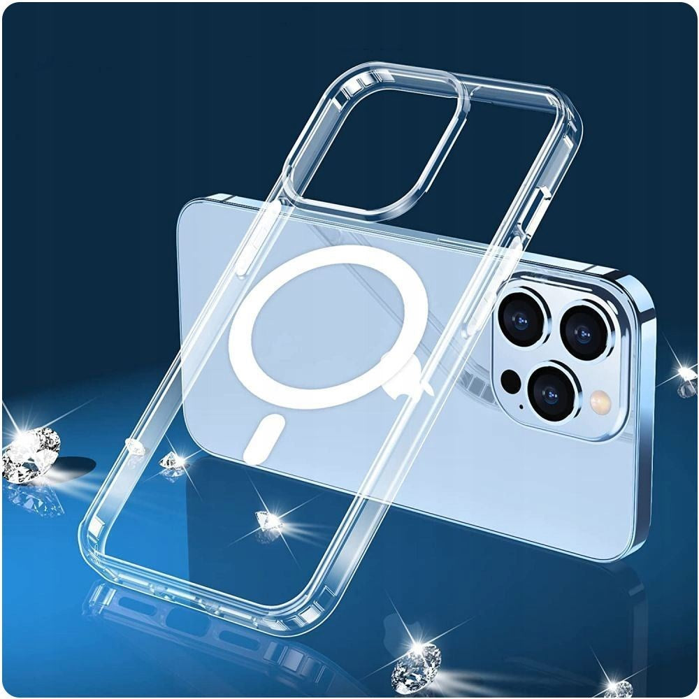 Samsung Galaxy S23 Ultra Tech-Protect Flexair Hybrid Case - MagSafe Compatible - Transparent