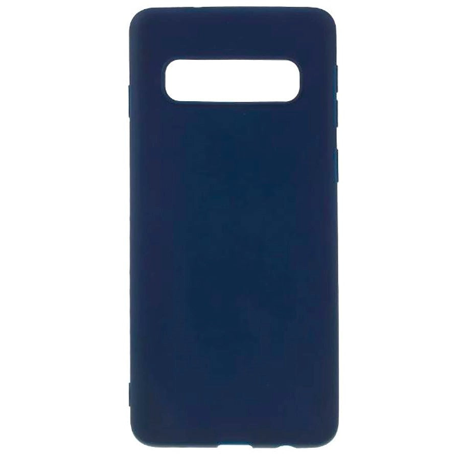 Samsung Galaxy S10 Matte Silicone Case - Dark Blue