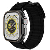 Apple Watch (42/44/SE/45/49mm) Tech-Protect Scout Pro Fabric Strap - Black