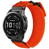 Universal Garmin 26mm QuickFit Tech-Protect Scout Pro Fabric Strap - Orange