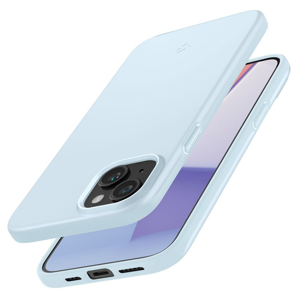 iPhone 15 Spigen Thin Fit Case - Mute Blue