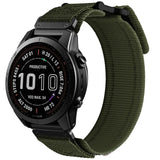 Universal Garmin 22mm Tech-Protect Scout Pro Fabric Strap - Green