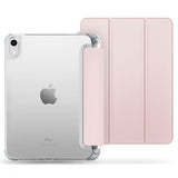 iPad 10.9" (2022) Tech-Protect SC Hybrid Tri-fold Case - Pink / Transparent