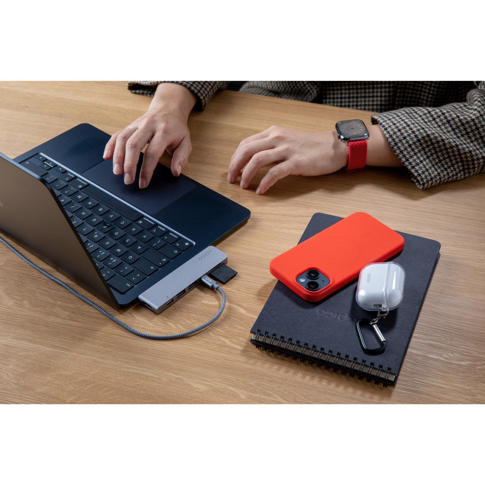 Epico 4K USB-C Hub Pro - Space Grey