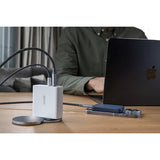 Epico Wall Charger PD 140W GaN w. 2 x USB-C & 1 x USB-A - White