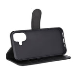 iPhone 16 Classic Wallet Flip Case with Stand Function - Black