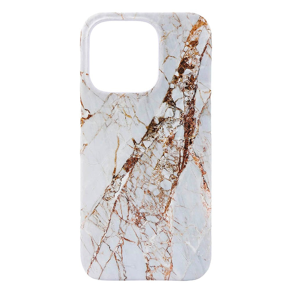 iPhone 15 Pro GEAR Onsala Magseries Plastic Case - MagSafe Compatible - White Rhino Marble