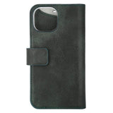 iPhone 15 GEAR ONSALA Fashion Collection Wallet Case w. Magnet - MagSafe Compatible - Dark Green