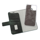 iPhone 15 GEAR ONSALA Fashion Collection Wallet Case w. Magnet - MagSafe Compatible - Dark Green