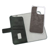 iPhone 15 Pro GEAR ONSALA Fashion Collection Wallet Case w. Magnet - MagSafe Compatible - Dark Green