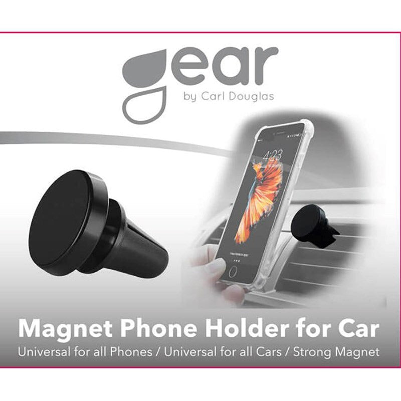 GEAR Magnetic Car Phone Holder - Air Vent - Black