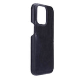 iPhone 13 Pro GEAR Onsala Collection Leather Case w. Card pocket - Black