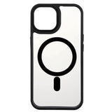 iPhone 15 Gear Onsala Bumper Case - MagSafe Compatible - Black & Transparent