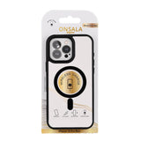 iPhone 16 Pro Max Gear Onsala Bumper Case - MagSafe Compatible - Black & Transparent