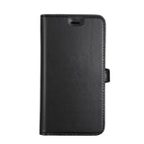 Samsung Galaxy S21 FE Gear Buffalo Wallet Genuine Leather Magnet Wallet Case - Black