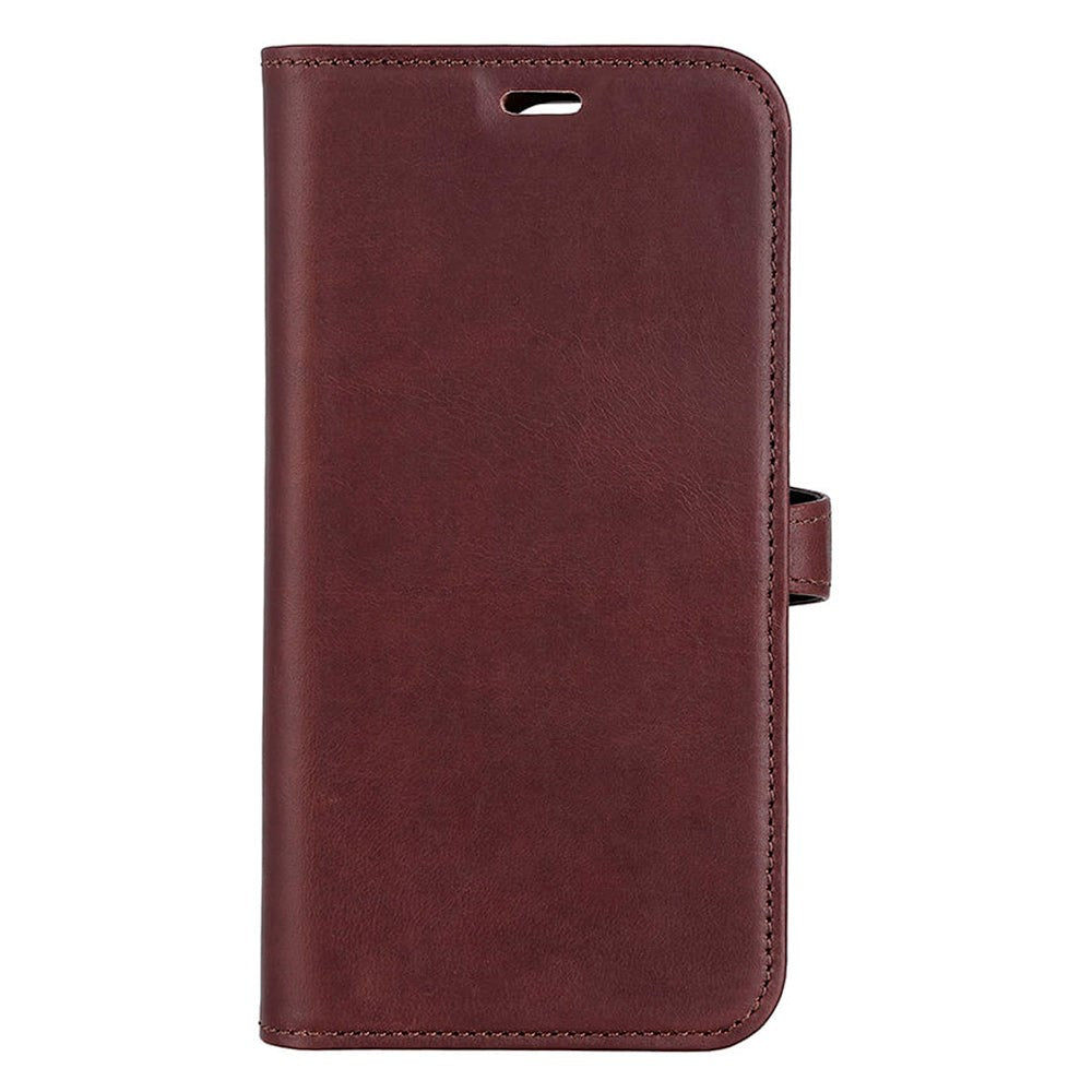 iPhone 14 Pro Gear Buffalo Wallet Genuine Leather Magnet Wallet Case - Brown