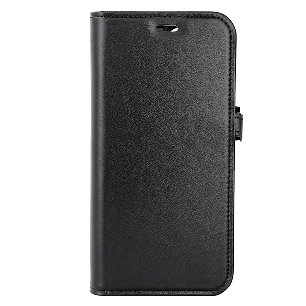 iPhone 15 Pro GEAR Buffalo 2-in-1 Wallet Genuine Leather Magnet Flip Case with Wallet - Black