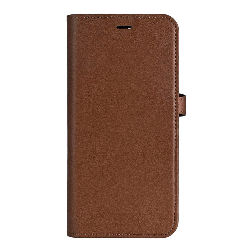 iPhone 16 Pro Max GEAR Buffalo 2-in-1 Wallet Genuine Leather Magnet Flip Case with Wallet - MagSafe Compatible - Brown