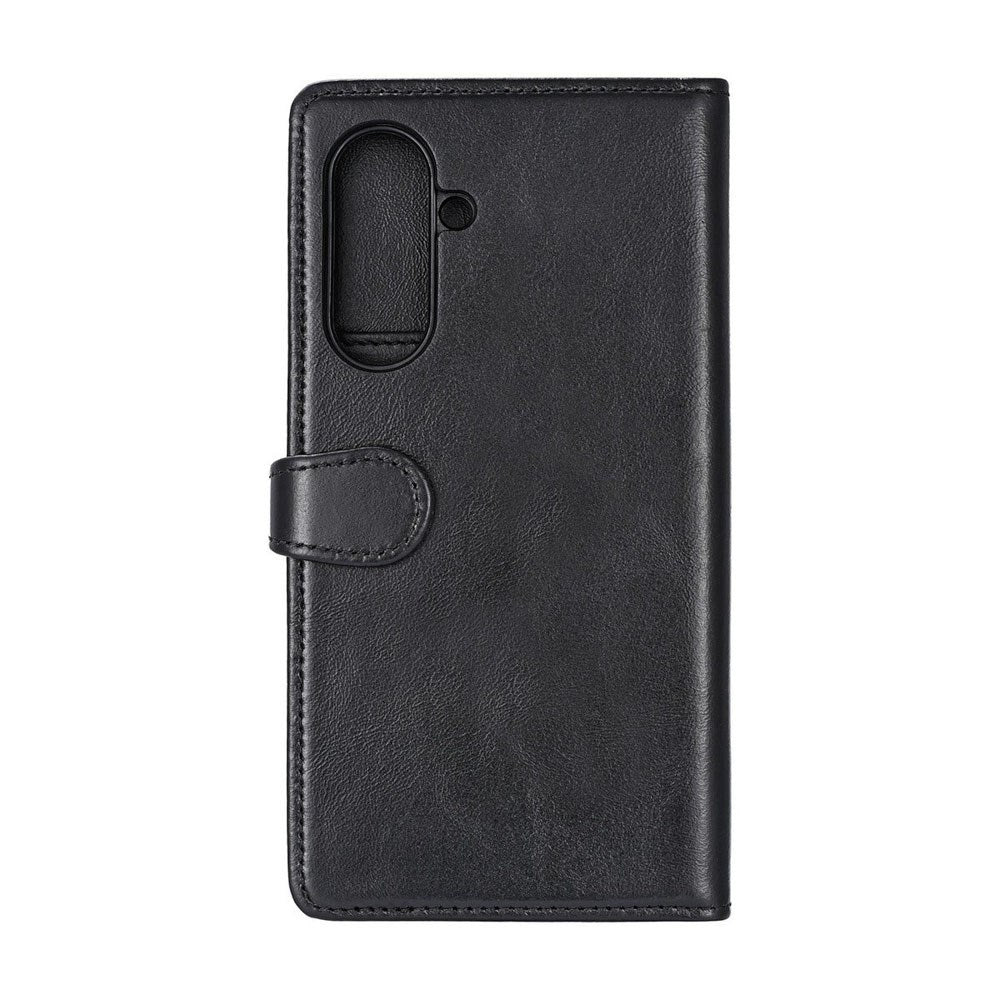 Samsung Galaxy A56 (5G) Buffalo 2-in-1 Wallet Real Leather Magnet Flip Case with Wallet - Black
