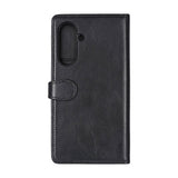 Samsung Galaxy A57 Buffalo 2-in-1 Genuine Leather Flip Case - Black