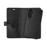 Samsung Galaxy A57 Buffalo 2-in-1 Genuine Leather Flip Case - Black
